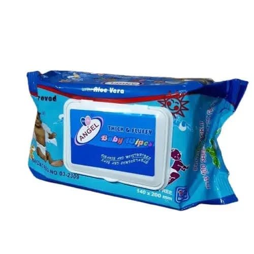 Angel Little Baby Wipes -125 Wipes X 6 Pieces