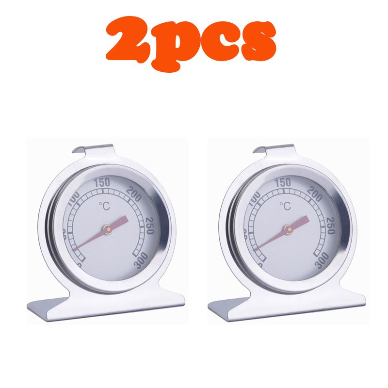 300 Celsius Dial Thermometer Stainless Steel Oven Cooker Temperature Gauge BBQ Grill Thermometer Kitchen Baking Cooking Tools