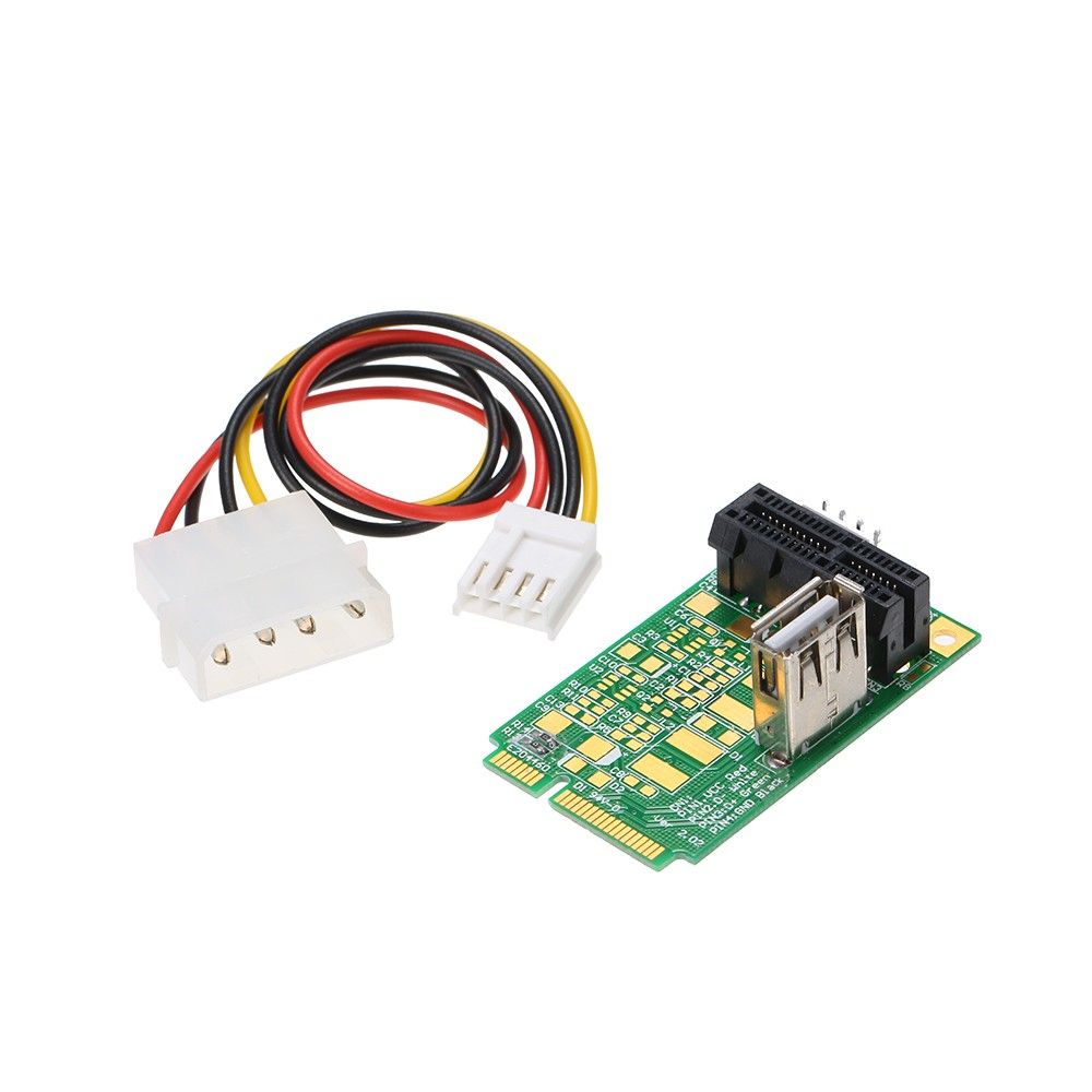 Mini PCIe To PCI Express 4x 8x 16x Slot Riser Card Adapter