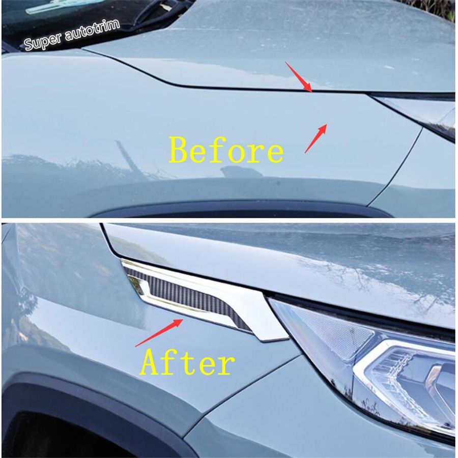 Lapetus Outside Front Body Fender Leaf Decoration Cover Kit