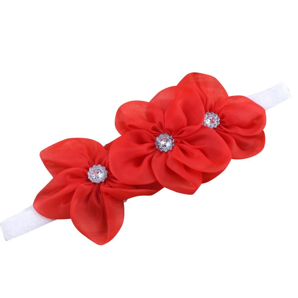 Girl Princess Flower Headband Fashion Baby Floral Hair Band Photograph Elastic Headwear