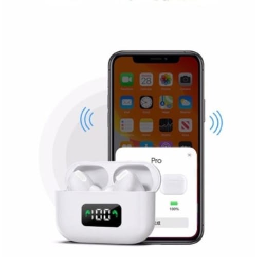 Pro 9 Wireless Bluetooth Earbud - White