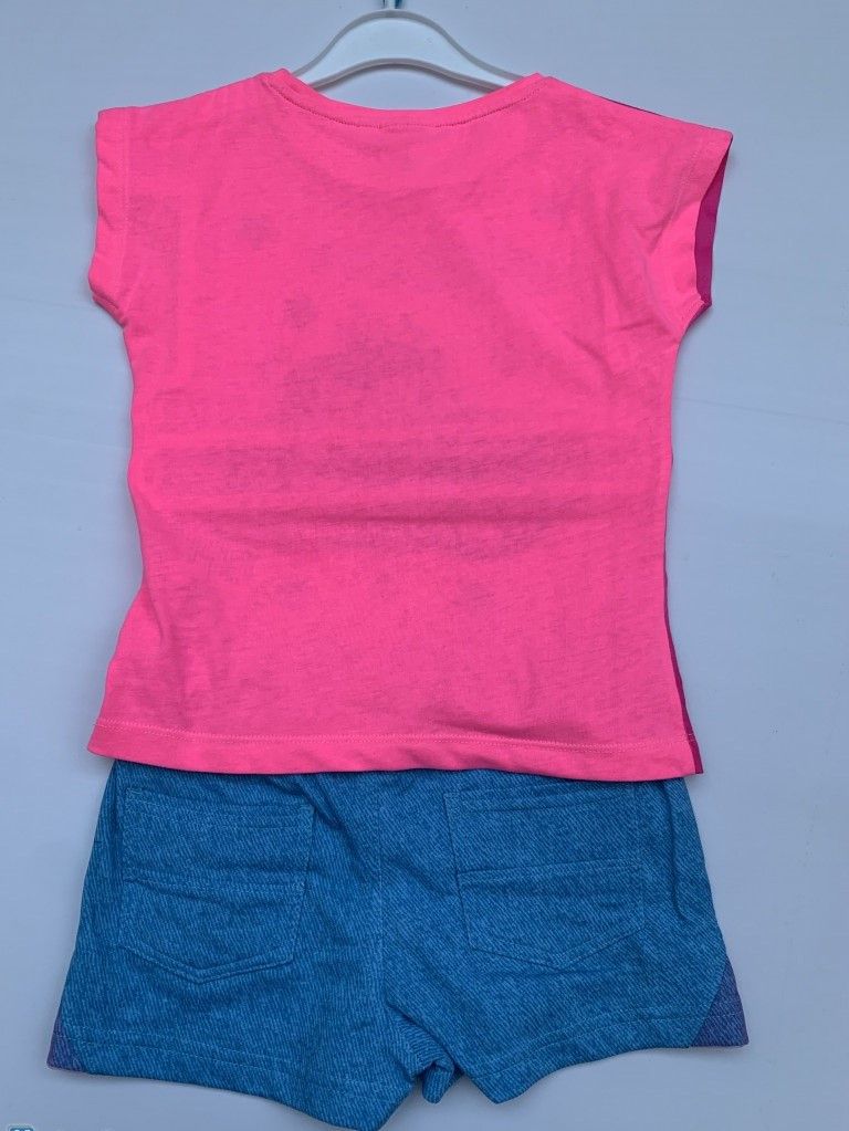 Girls Despicable Me 2 Piece Casual Short/Top Set