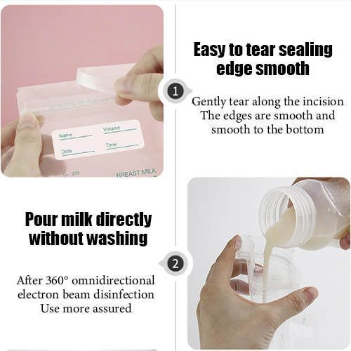 Breast Milk Storage Bag 200ml 30 Bags/box