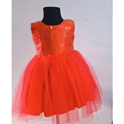 Party Dress For Girls-Red