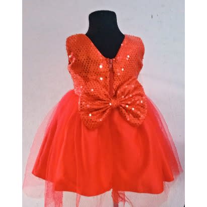 Party Dress For Girls-Red
