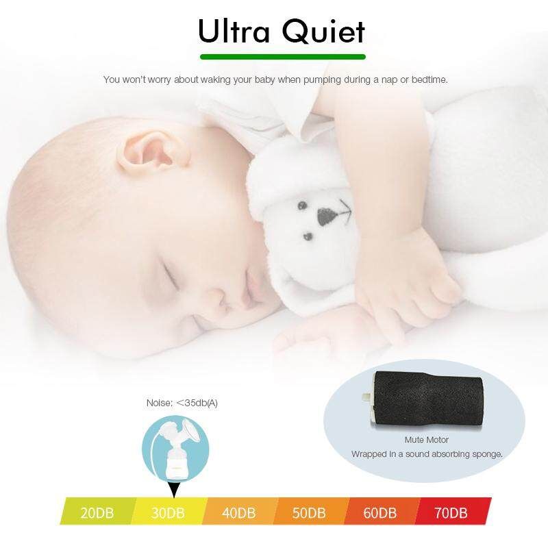 Electric Double Pump Suction Enlarger Breastpump Mom Milk Extractor USB