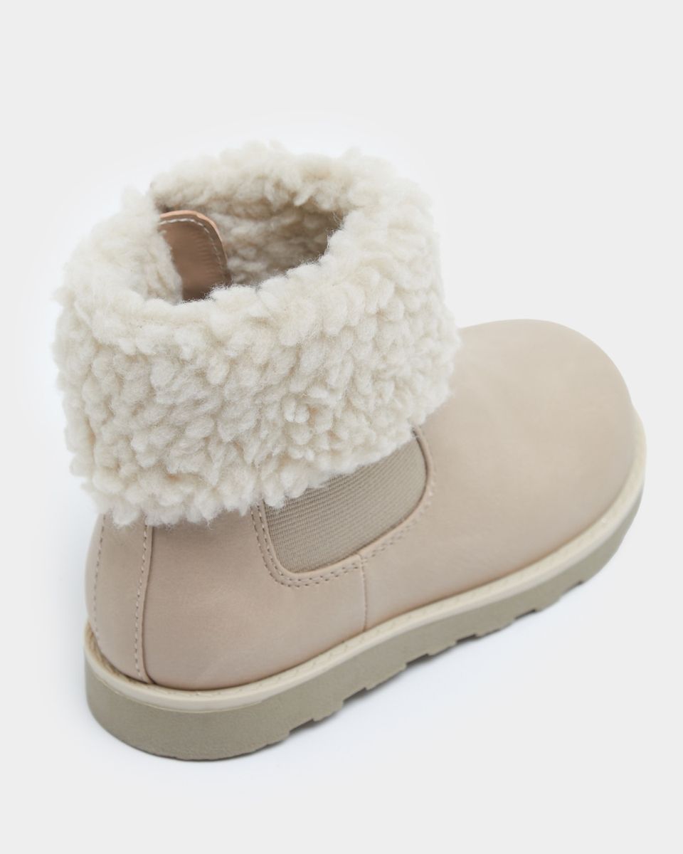 Baby Girls Top Fur Boot