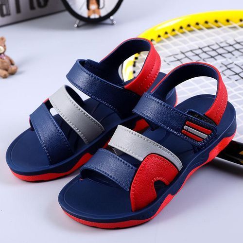 Boys Sandals For Kids Shoes Summer Children Beach Shoes Mixed Color Casual Sandals Rubber Anti-slip Outdoor Girls Sports Sandals