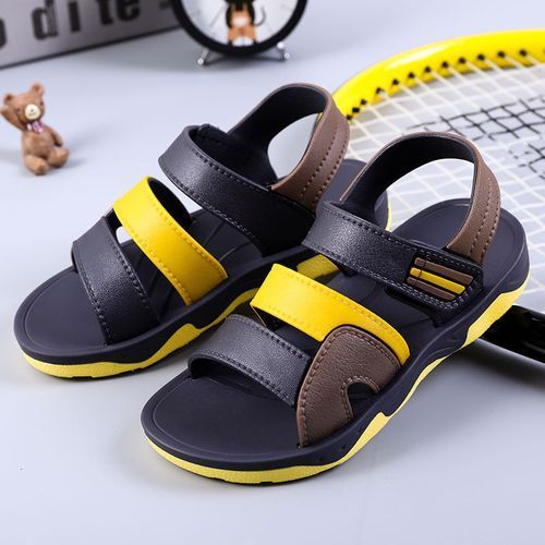 Boys Sandals For Kids Shoes Summer Children Beach Shoes Mixed Color Casual Sandals Rubber Anti-slip Outdoor Girls Sports Sandals