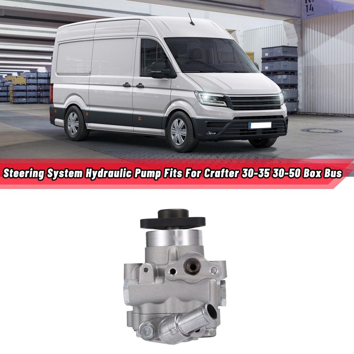 Car Steering System Hydraulic Pump Fits for Crafter 30-35