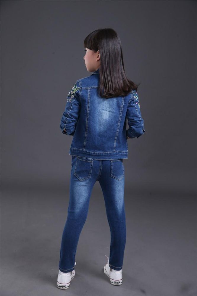 Girl Cowboy Leisure Suit Girl  Jacket+Pants