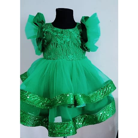 Girl's Dress - Green