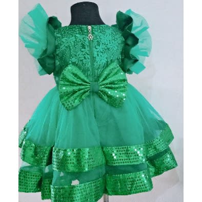 Girl's Dress - Green