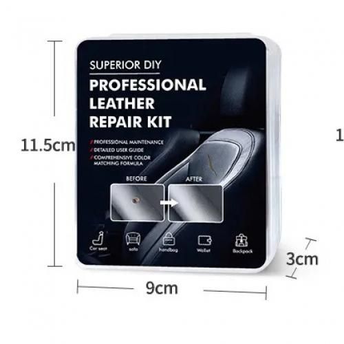 Leather Repair Kit For Car Seat, Sofa Coats, Holes - Brown