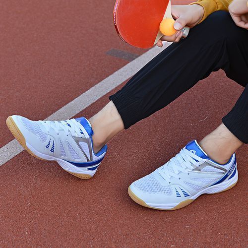 Breathable Athletic Running Shoes Men Mesh Badminton Shoes