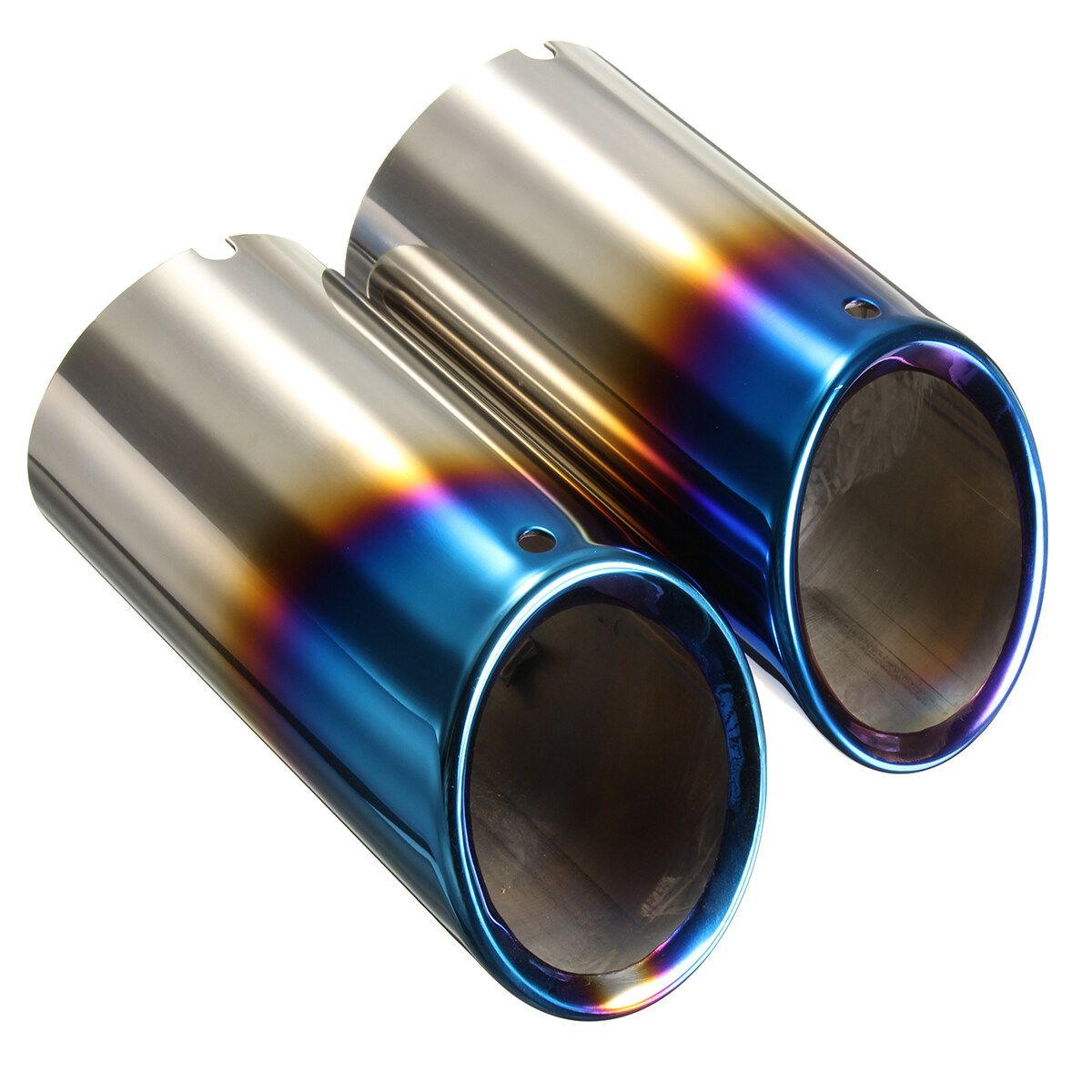 Bluing Muffler Exhaust Pipe Tip FOR BMW E90 E92 325 328 I 325i 328i 3 Series