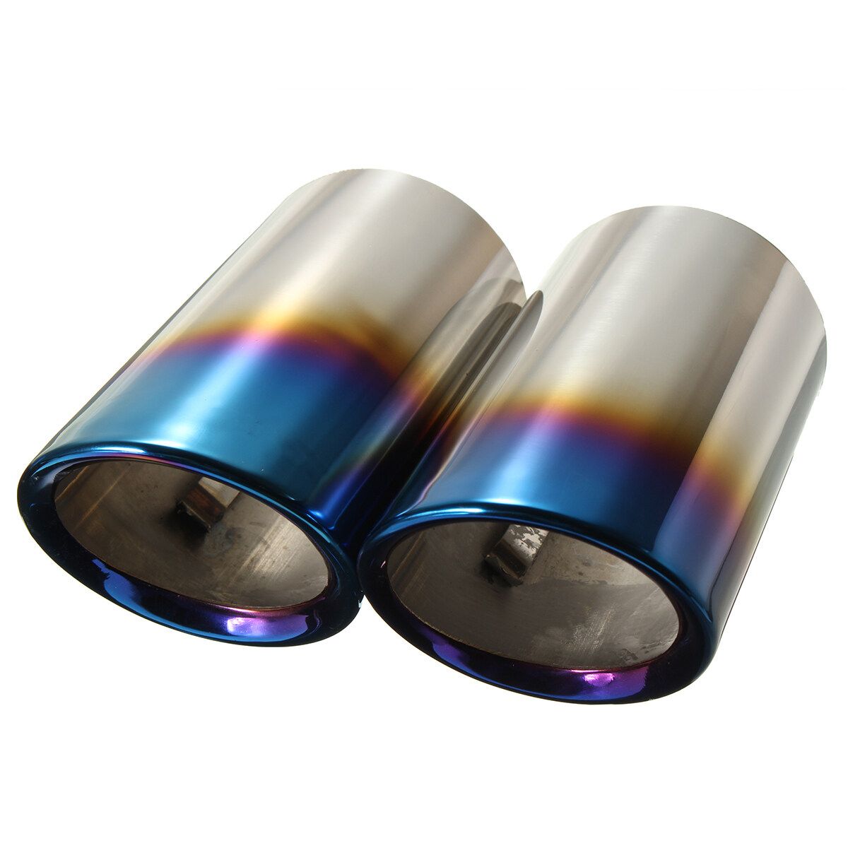 Bluing Muffler Exhaust Pipe Tip FOR BMW E90 E92 325 328 I 325i 328i 3 Series