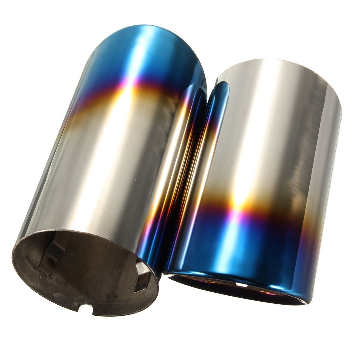 Bluing Muffler Exhaust Pipe Tip FOR BMW E90 E92 325 328 I 325i 328i 3 Series