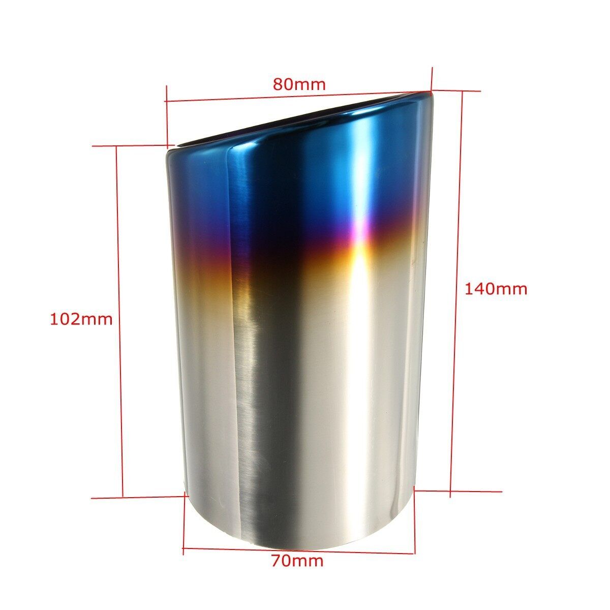Bluing Muffler Exhaust Pipe Tip FOR BMW E90 E92 325 328 I 325i 328i 3 Series