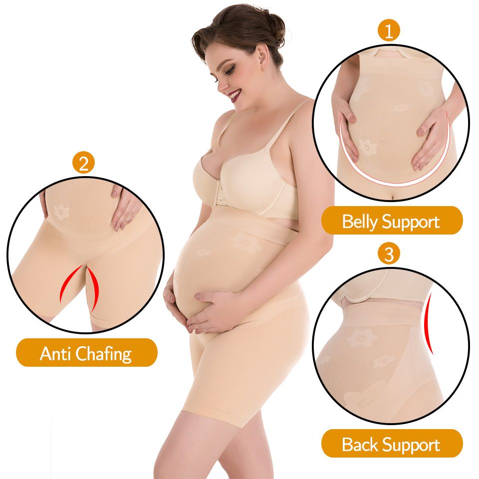 Maternity Shapewear For Under Dresses Pregnant Women Shorts Seamless Pregnancy