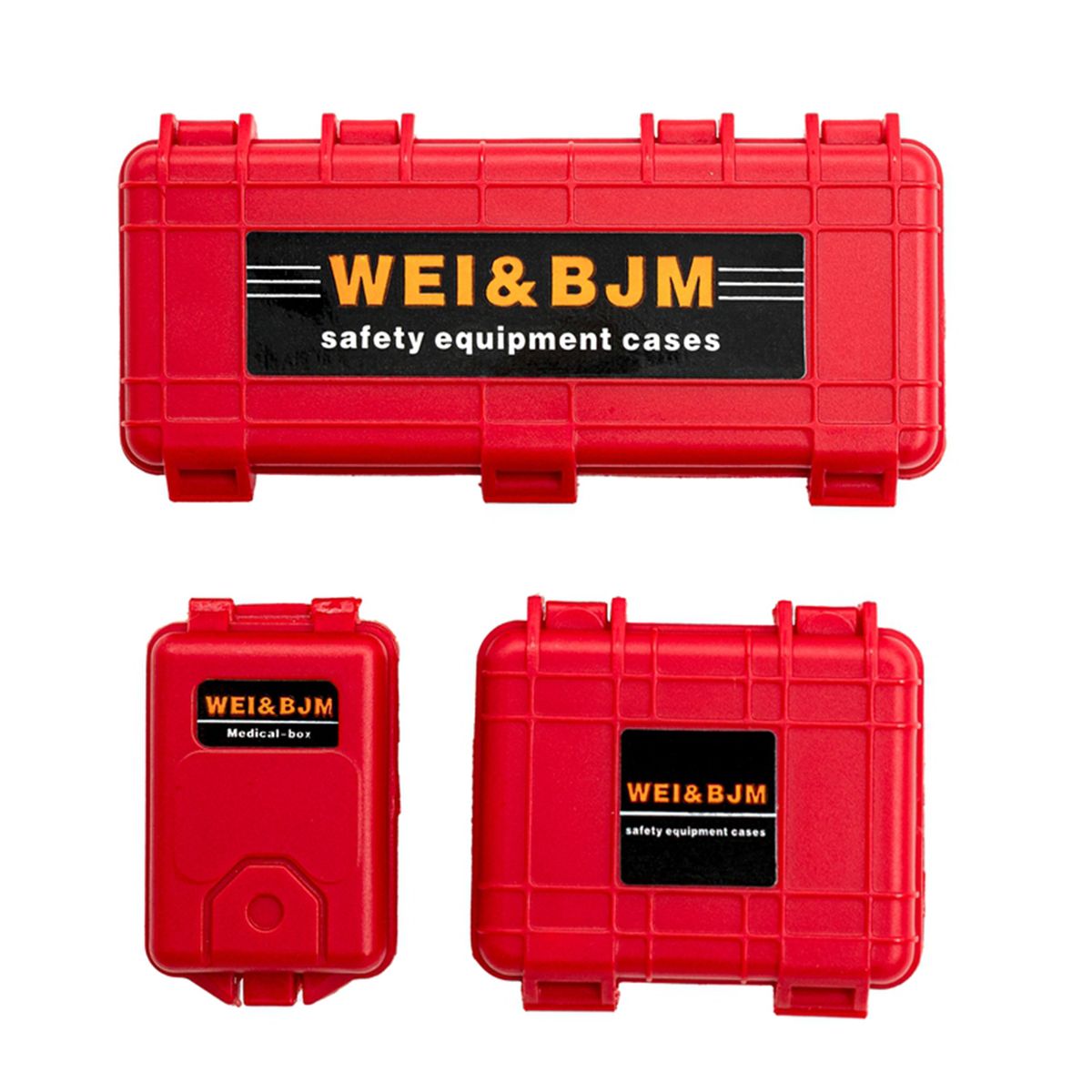 3Pcs  Mini Toolbox Trunk Decoration Accessories Replacement