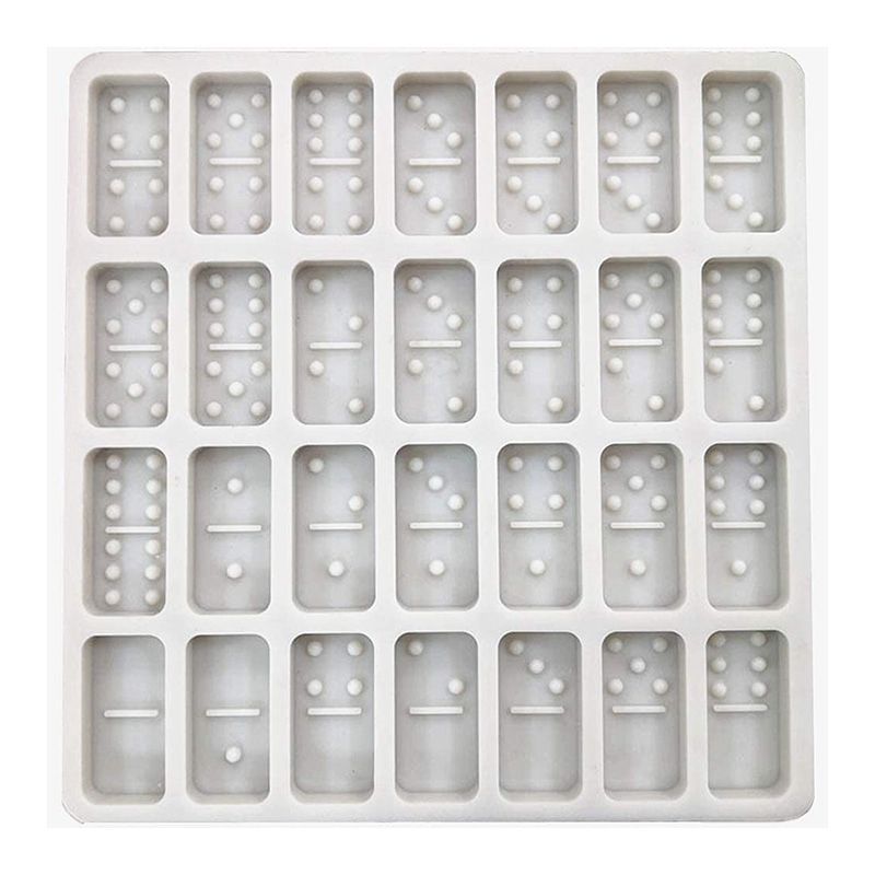 Domino Mold 28 Cavities Silicone Mold For Lotion