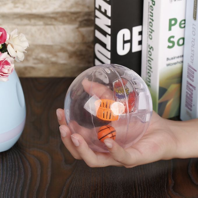 Electronic Basketball Game Reduce Stress Shoot Toys With LED And Music