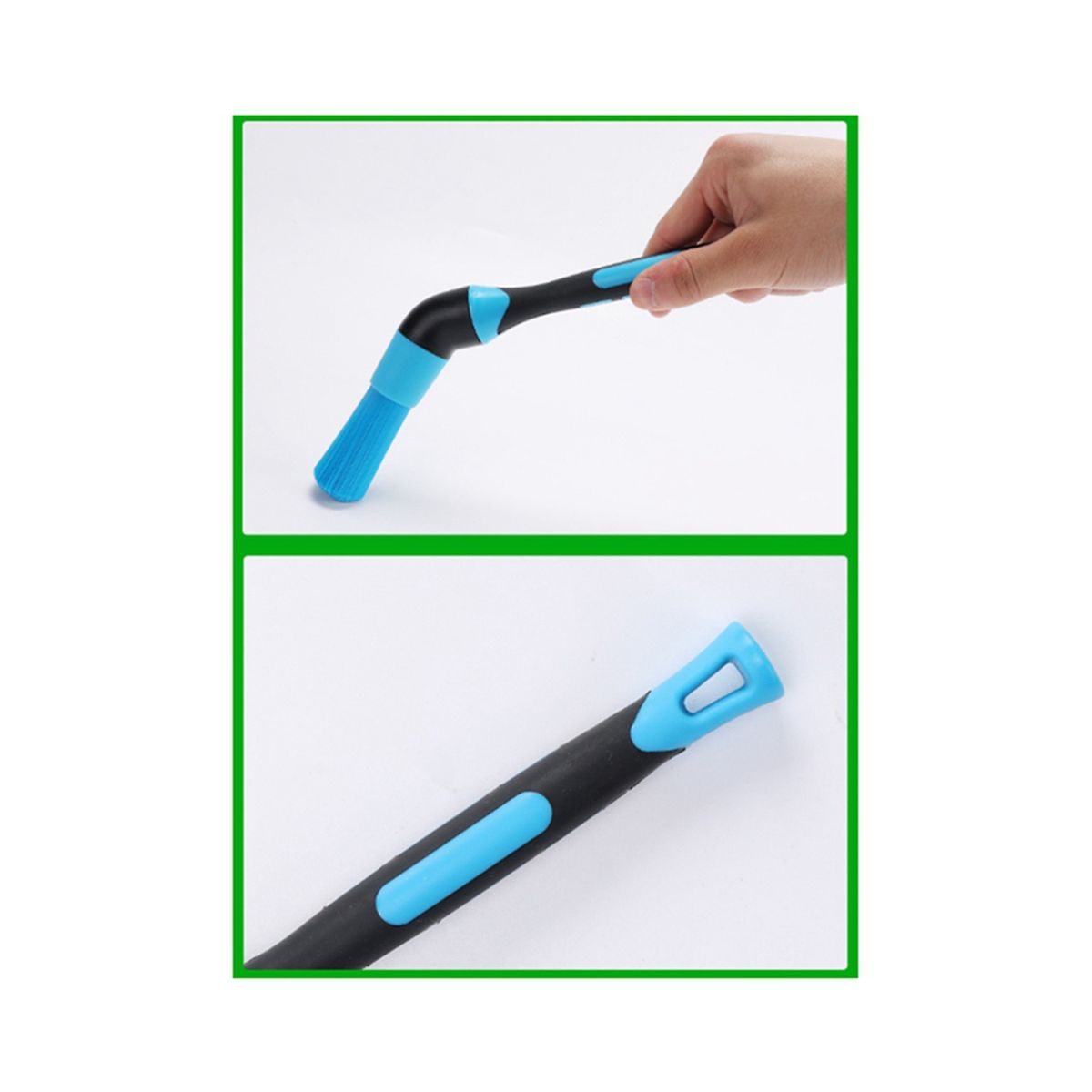 3Pcs Auto Detail Brush Kit, Soft Car Detail Brushes for