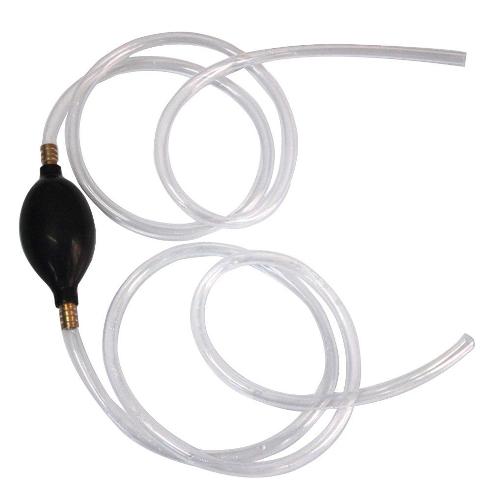 Auto Car Siphon Syphon Hose Tube Pump For Fluid Water Gas Gasoline