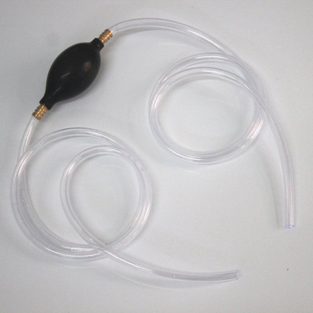 Auto Car Siphon Syphon Hose Tube Pump For Fluid Water Gas Gasoline