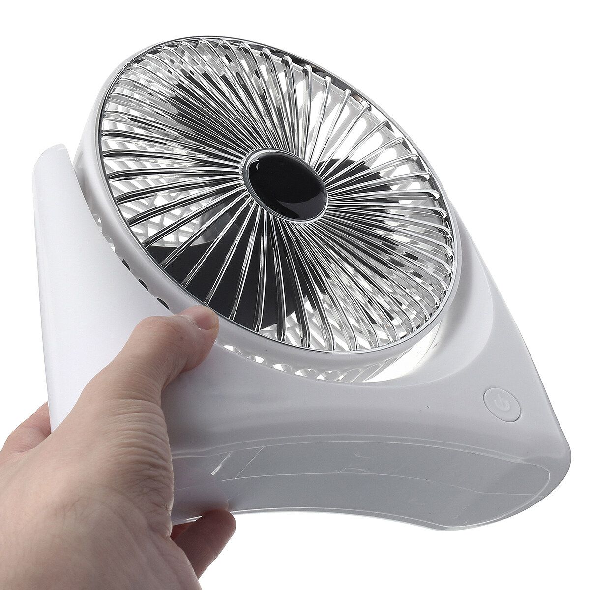 Air Circulator Table Fan Silver