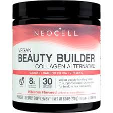 Vegan Beauty Builder Collagen Alternative; Plant-Based Vegan Collagen-Booster Supports Collagen