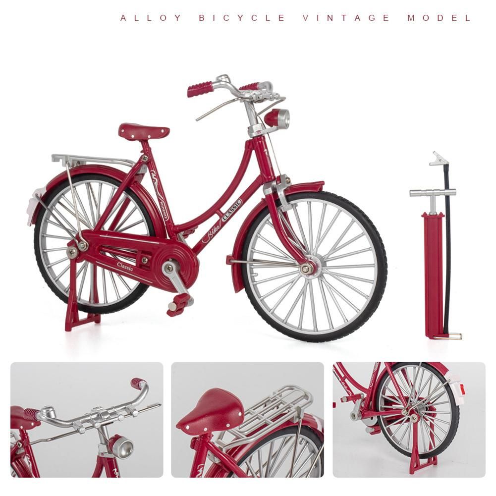 Mini 1:10 Alloy Model Bicycle Diecast Metal Finger Mountain Bike Racing  Adult Collection Toys For Children Gifts