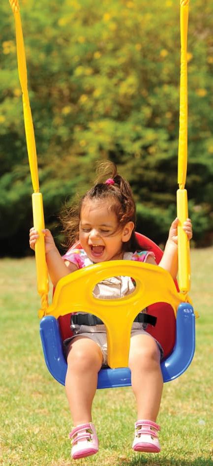 3 In 1 Baby Swing Hanging Basket Outdoor Kids Toy