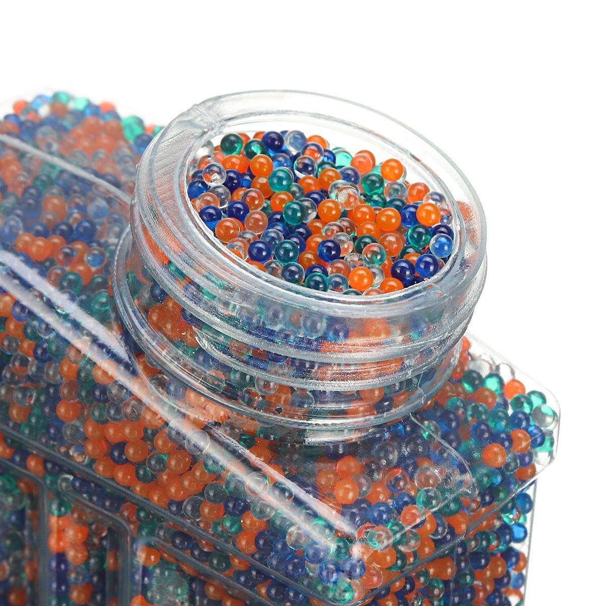 20000Pcs 7-8mm Ball Crystal Bullets Water Beads For Toy Blaster Multicolor