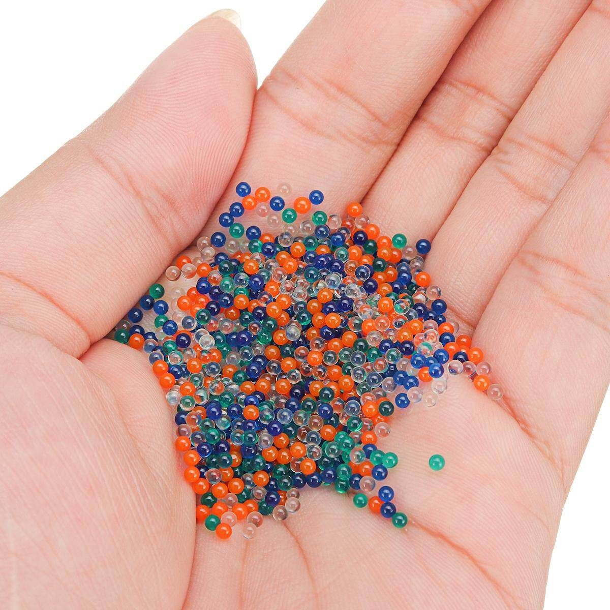 20000Pcs 7-8mm Ball Crystal Bullets Water Beads For Toy Blaster Multicolor