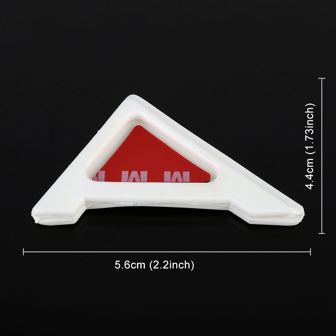 Universal Car Body Silicone Anti-collision Sticker Door Corner Protector(White)