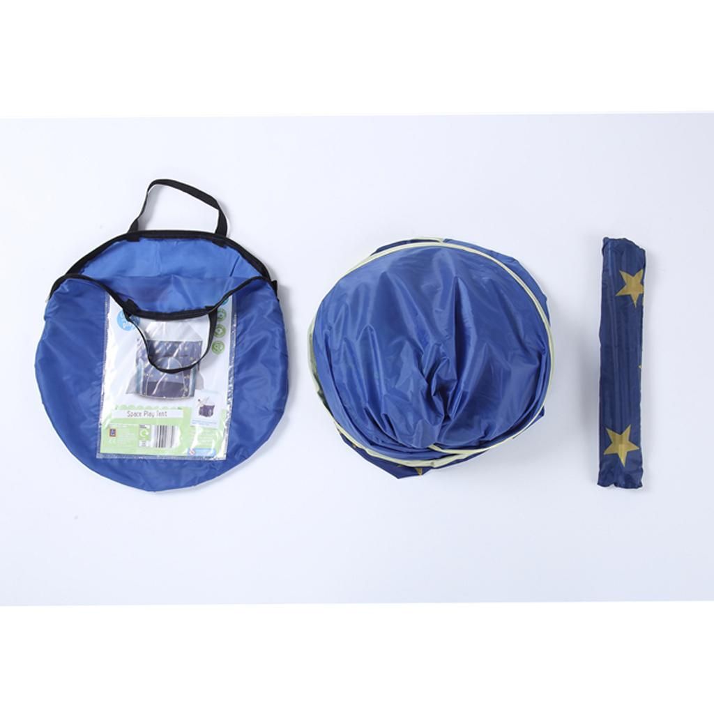 Portable Pop Up Star Printed Space  Castle Play Tent Kids/Baby