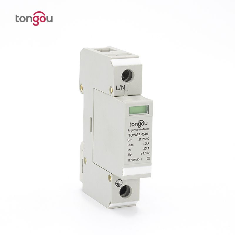 SPD 1P 20KA~40KA ~275VAC House Surge Protector Protection