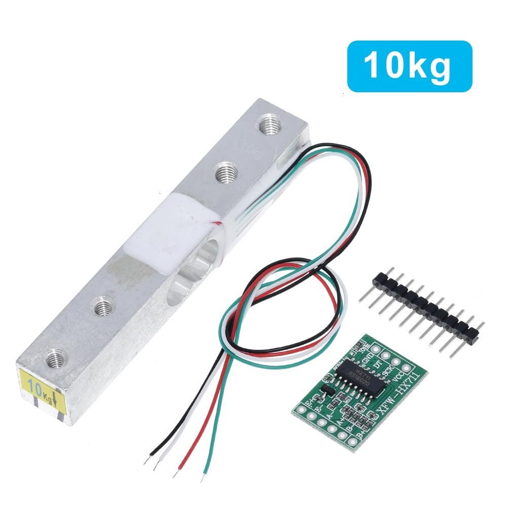 Load Cell 1KG 5KG 10KG 20KG HX711 AD Module Weight R Electronic Scale Aluminum Alloy Weighing Pressure R For Arduino