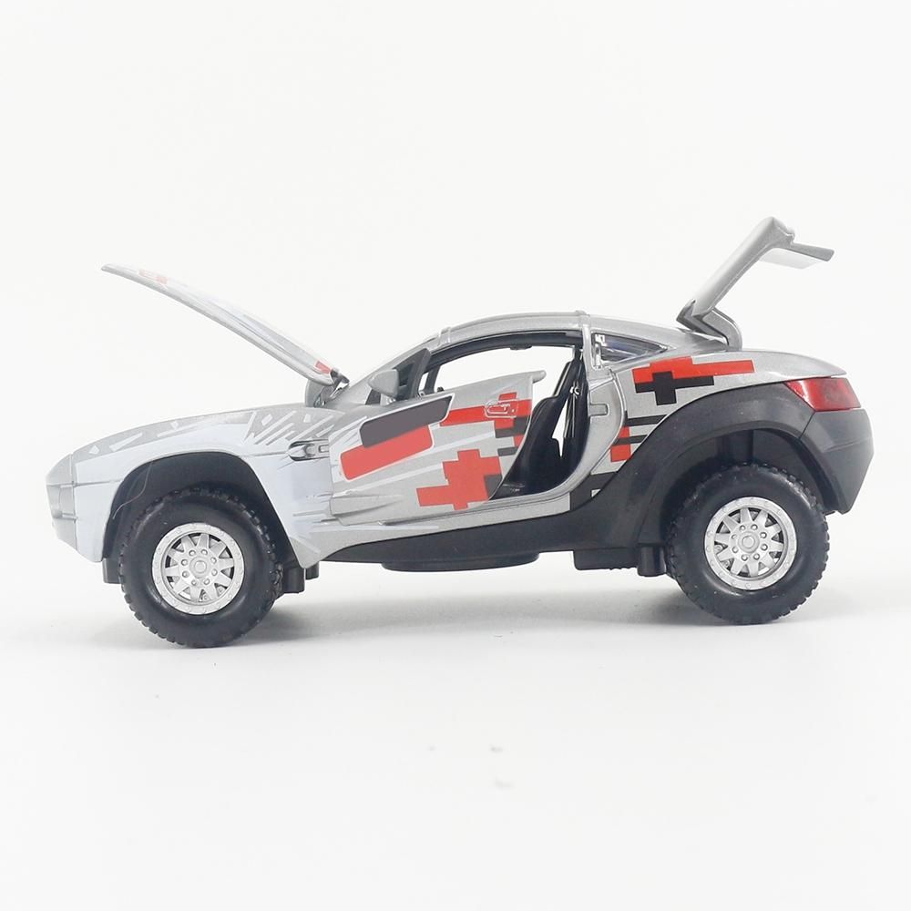 1:32 Vehicle with Sound and Light Children Pull Grey