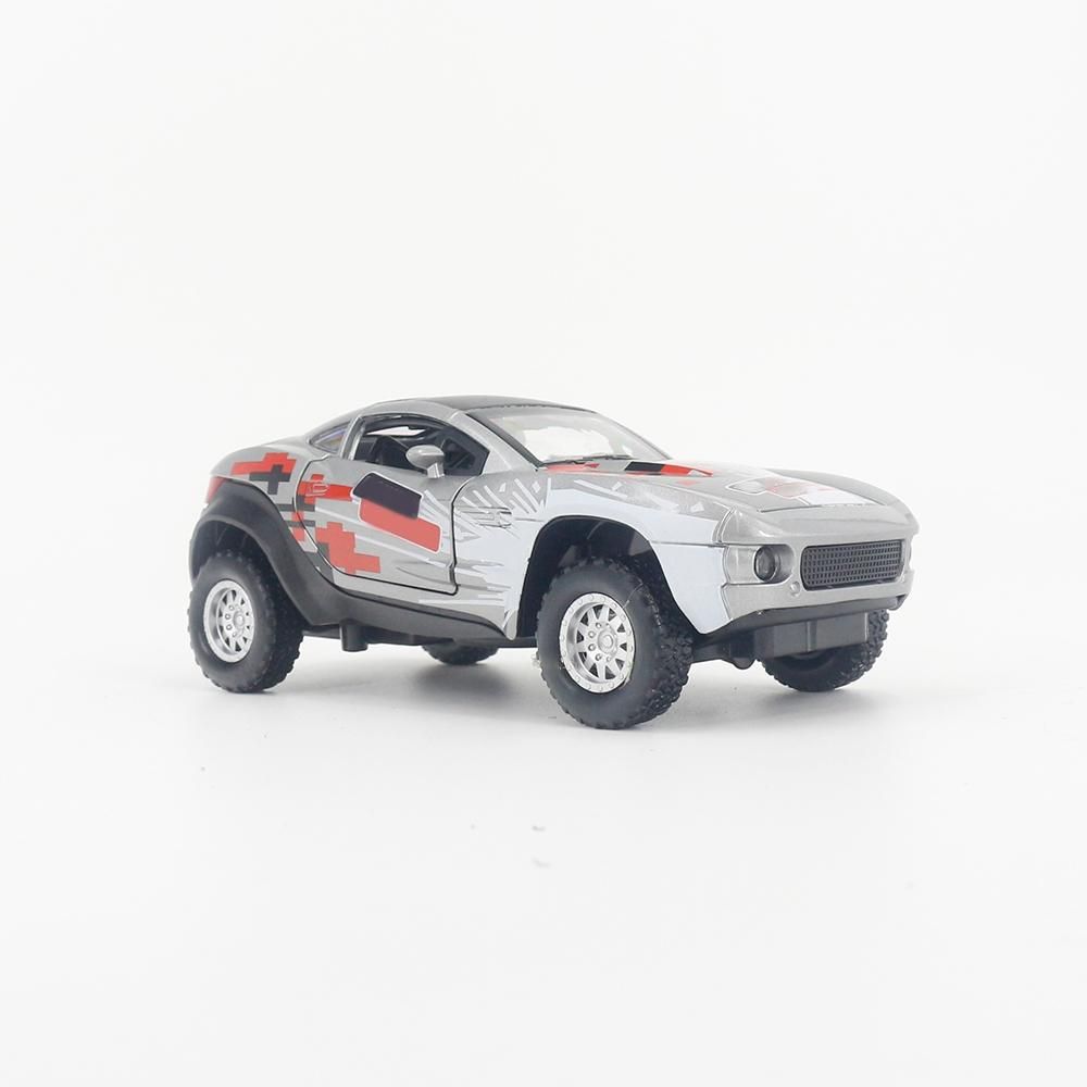 1:32 Vehicle with Sound and Light Children Pull Grey