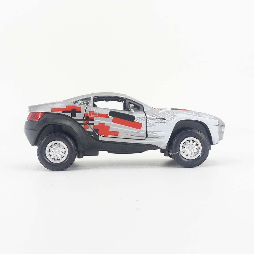 1:32 Vehicle with Sound and Light Children Pull Grey