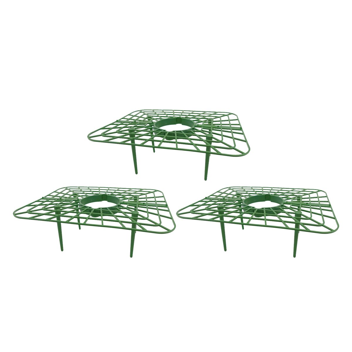 3PCS Strawberry Stand Frame Holder Balcony Planting Rack