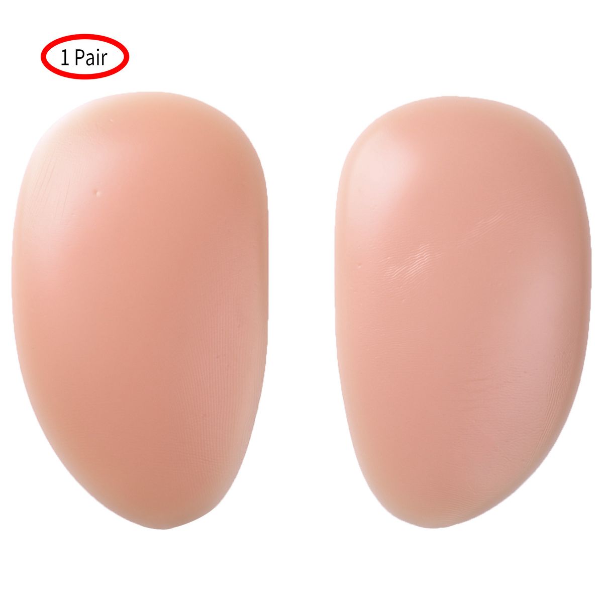 (Nude 300g)1 Pair Silicone Hip  Pads Ocks Enhancers Inserts Comfortable Removable Reusable Hip Padding Padded Women Push Up Panties DOU