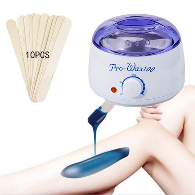 Hair Removal Wax-melt Machine Heater 10 Wood Stickers