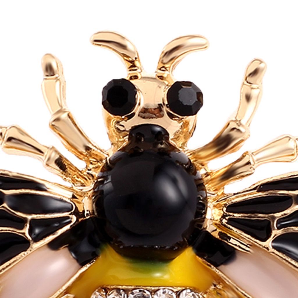 Enamel Bumble Bee Animal Brooch Lapel Pin Broach Christmas