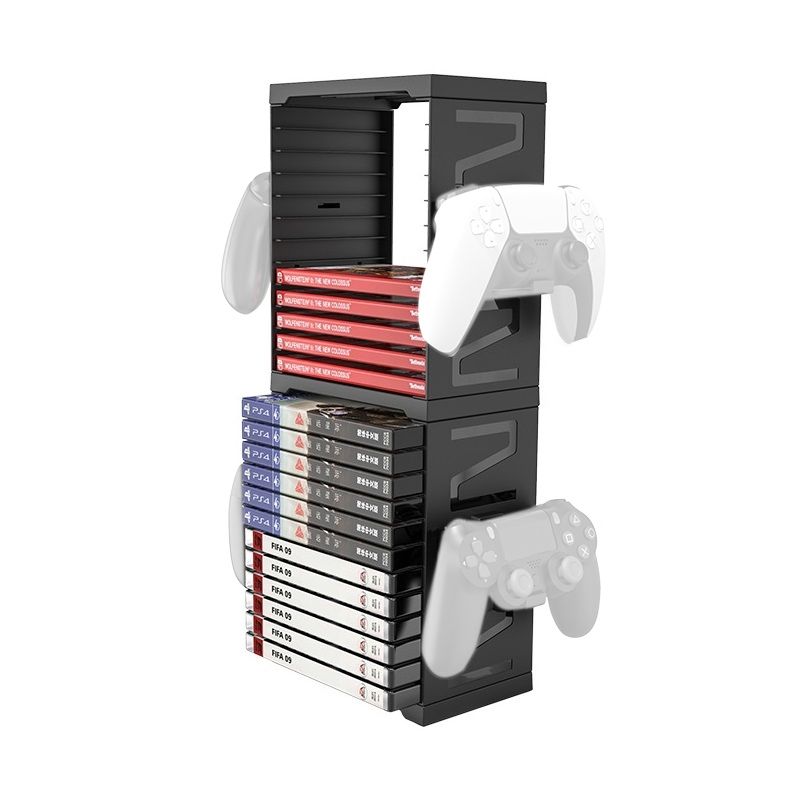 IPLAY Multi-function Storage Bracket For PS4 / PS5 / Xbox