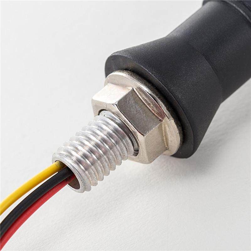 2PCS Motorcycle LED Turn Signal Lamp Sequential Flowing Indicator Lights Amber Tail Light